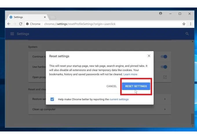 REMOVE TROVI FROM GOOGLE CHROME