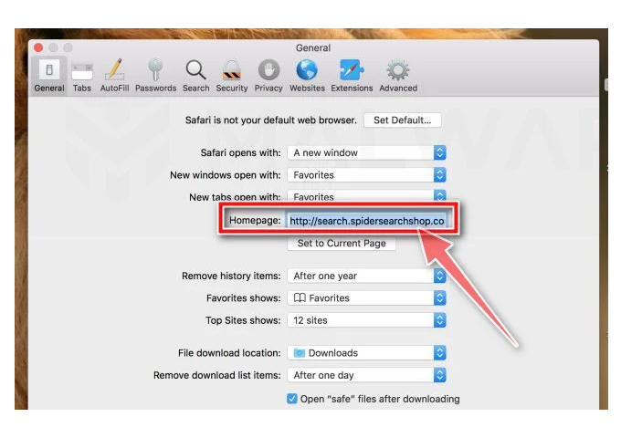REMOVE TROVI FROM SAFARI